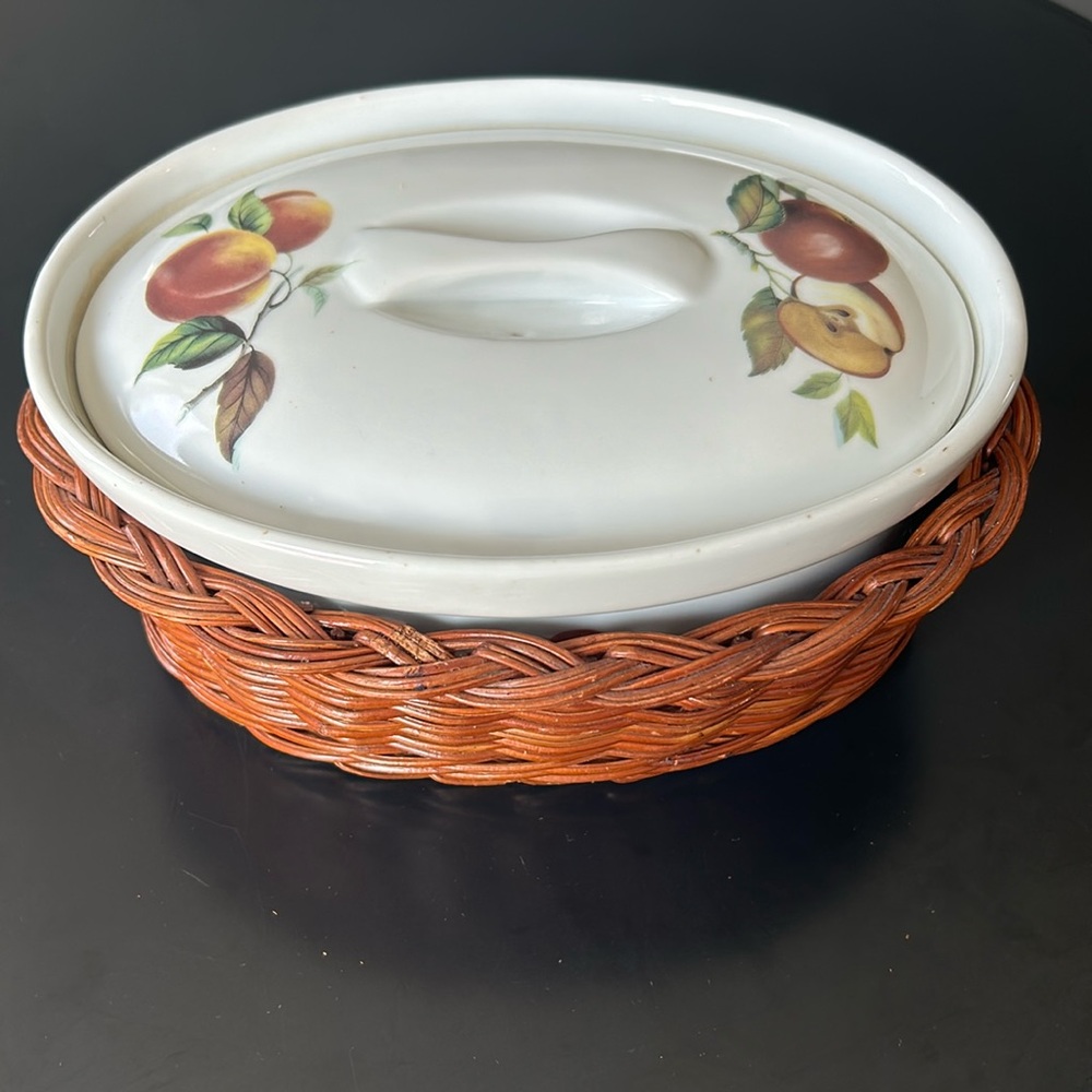 Vintage Porcelain Casserole